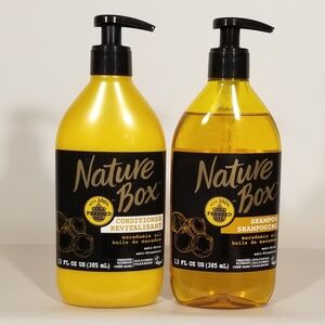 Nature Box Macadamia Oil Shampoo & Conditioner US Version 13oz